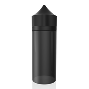 Dee Govind - 100ML PET Unicorn Bottle with CRC & Tamper Evident Seal (Solid Black with Solid Black Cap) 2 Dee Govind - 100ML PET Unicorn Bottle with CRC & Tamper Evident Seal (Solid Black with Solid Black Cap) 2