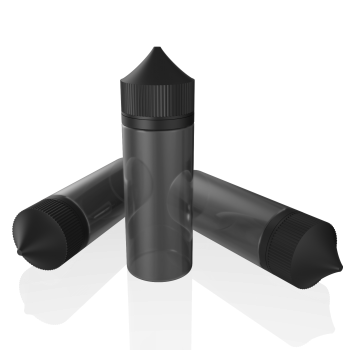 Dee Govind - 120ML PET Unicorn Bottle with CRC & Tamper Evident Seal (Solid Black with Solid Black Cap) 3 Dee Govind - 120ML PET Unicorn Bottle with CRC & Tamper Evident Seal (Solid Black with Solid Black Cap) 3
