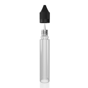 Dee Govind - 30ML PET SIGNATURE UNICORN BOTTLE with CRC & Tamper Evident Sea (Clear White with Solid Black Cap) 1 Dee Govind - 30ML PET SIGNATURE UNICORN BOTTLE with CRC & Tamper Evident Sea (Clear White with Solid Black Cap) 1