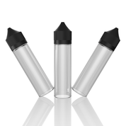 Dee Govind - 60ML PET Unicorn Bottle with CRC & Tamper Evident Seal (Clear Black with Solid Black Cap) 4 Dee Govind - 60ML PET Unicorn Bottle with CRC & Tamper Evident Seal (Clear Black with Solid Black Cap) 4