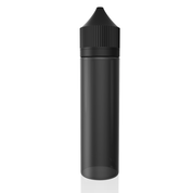 Dee Govind - 60ML PET Unicorn Bottle with CRC & Tamper Evident Seal (Solid Black with Solid Black Cap) 1 Dee Govind - 60ML PET Unicorn Bottle with CRC & Tamper Evident Seal (Solid Black with Solid Black Cap) 1